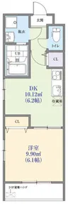 ルクール蒲田【3階】の間取り