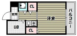 朝日プラザ河内長野デポーフロント【5階】の間取り