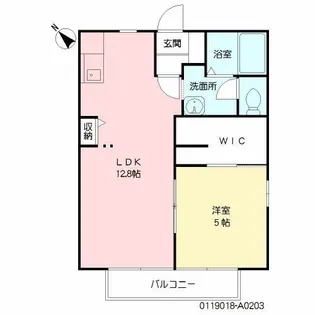サンテトマト壱番館【2階】の間取り