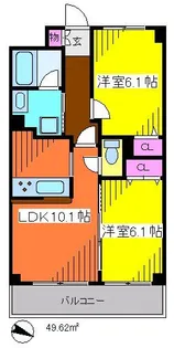 プラン・デスポワール【2階】の間取り