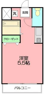 ヴィラステューディオ【2階】の間取り