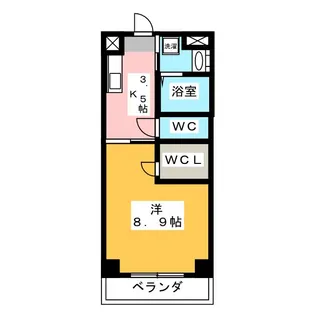 S-FORT三重大学前【4階】の間取り