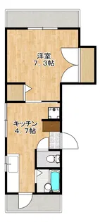 パールハイツ田上【2階】の間取り