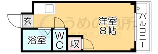 コーポラスK【2階】の間取り