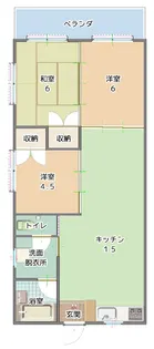 マンション恵【2階】の間取り