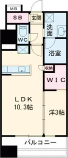 GRAN PASEO明大前【4階】の間取り