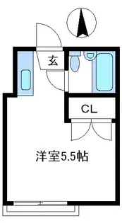 カオパレスNo.1【1階】の間取り