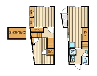 東京都葛飾区堀切2【一戸建】の間取り