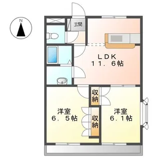 Vif.charmant【2階】の間取り