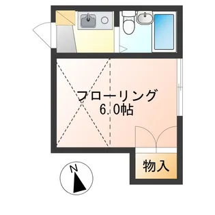 小澤ハイツ【2階】の間取り