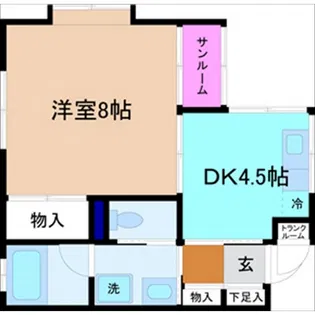メゾン前川【2階】の間取り