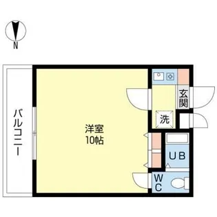 セレーノ箕面【2階】の間取り