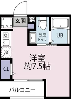 SOLEIL亀有【1階】の間取り