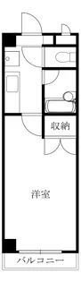 徳島県徳島市新浜本町1【マンション】の間取り