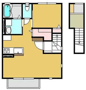 プリエールB棟【2階】の間取り