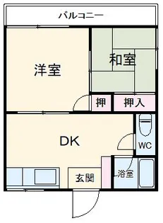 もり荘【1階】の間取り