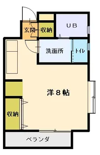 メゾンミュウ【2階】の間取り