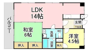 ETO BLD【2階】の間取り