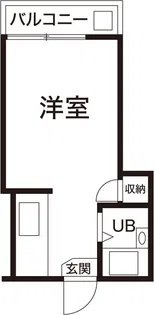 ハーヴェスト鈴木【3階】の間取り