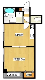 パークサイドマルヤマ【2階】の間取り