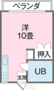 アーバンコスモ【5階】の間取り