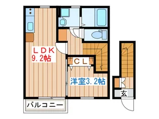 VoLver T&M.VII【2階】の間取り