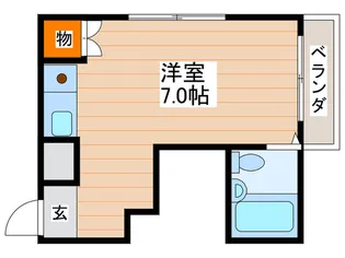 香里園弐番館【1階】の間取り