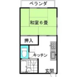 パークハウス・深芝【2階】の間取り