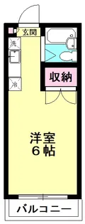 グリーンハイツ日の出【3階】の間取り