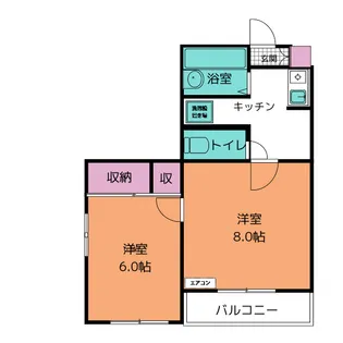 センチュリーヒガシノ【3階】の間取り