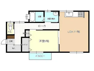 茶屋ハウス【1階】の間取り
