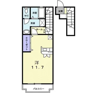 ハイムダイIII【2階】の間取り