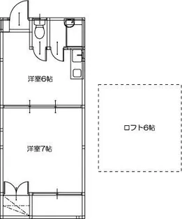 アーバンフラット【3階】の間取り