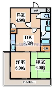 メゾン・ローゼ【4階】の間取り