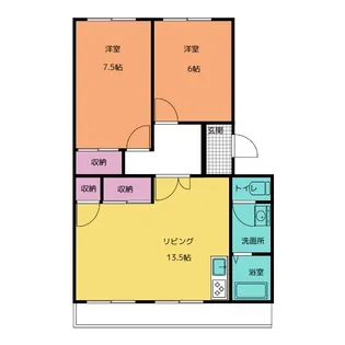 グレイス小杉【3階】の間取り