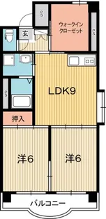 高知県高知市天神町【マンション】の間取り