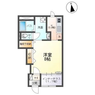 グランドコート III【1階】の間取り