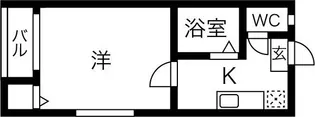 愛知県名古屋市千種区春岡2【アパート】の間取り