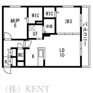 ヴィレッジ表参道【1階】の間取り