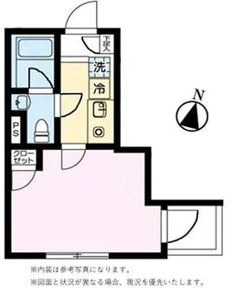 レジデンス池尻【1階】の間取り