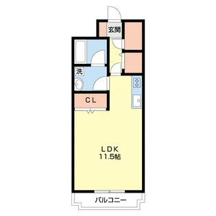ノアズアークII【2階】の間取り