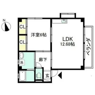 セレサ【2階】の間取り