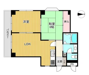 メゾンNITTO【3階】の間取り