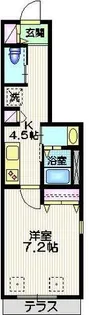 東京都世田谷区奥沢1【マンション】の間取り