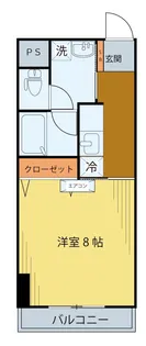 第3ジーオンビル【4階】の間取り