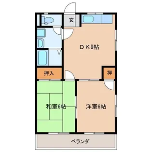 メゾンエトワール【3階】の間取り