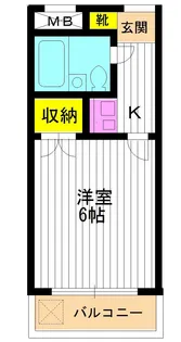 東京都練馬区豊玉中3【マンション】の間取り