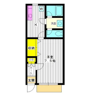 東京都練馬区豊玉上1【アパート】の間取り