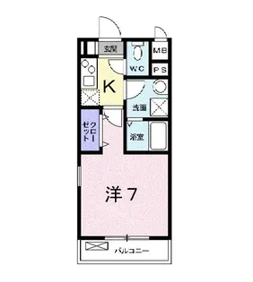 神奈川県横浜市磯子区杉田1【アパート】の間取り