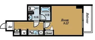 AZEST清澄白河【3階】の間取り